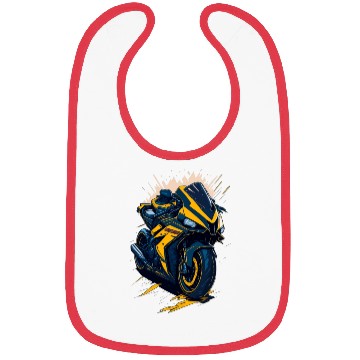 Discover Illustration sport motorcycle Bibs