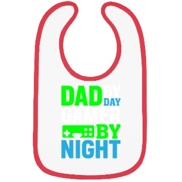 Discover Dad By Day Gamer By Night Bibs