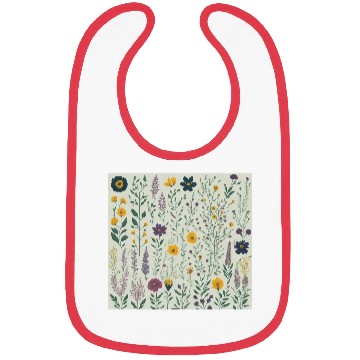 Discover Wild summer flowers Bibs