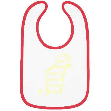 Discover work for a cat Bibs