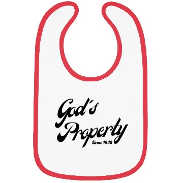 Discover God's Property Since 1948 Bibs