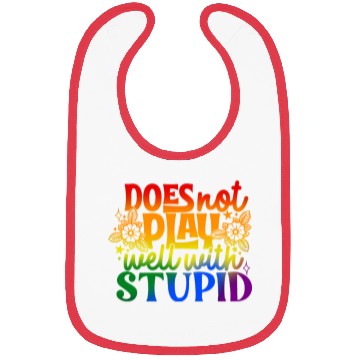 Discover DOES not PLAY well with STUPID Bibs