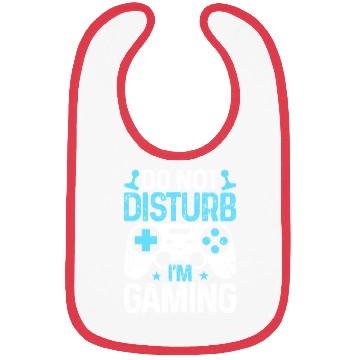 Discover Do Not Disturb I'm Gaming Bibs