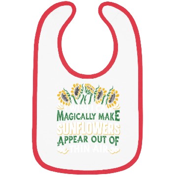 Discover Sunflower Gardening Magical Bibs