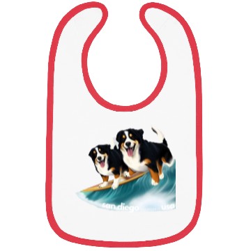 Discover San Diego Surf Pups Bibs