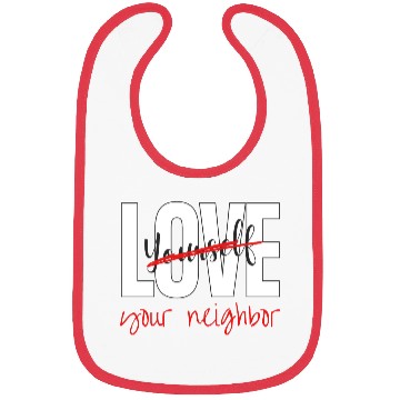 Discover Love Your Neighbor Bibs