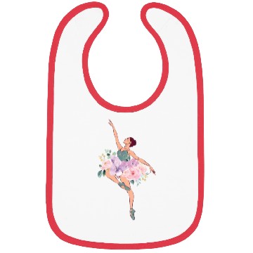 Discover Ballet Dancer Dance Girl Ballerina Bibs