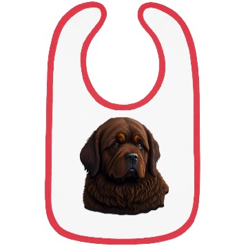 Discover Brown Newfie Bibs