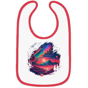 Discover Galaxy Mountain Bibs