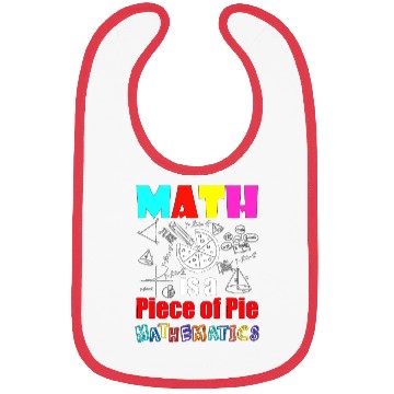 Discover Math Lover Bibs Gift For Math Teacher Funny