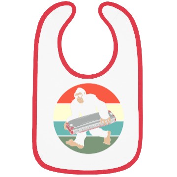 Discover Harmonica Carrying Cool Bigfoot Bibs