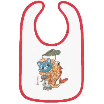 Discover Catfish Yokai Bibs