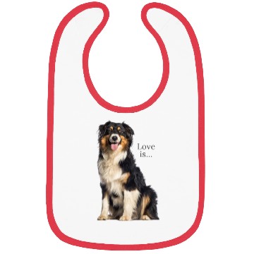 Discover Australian Shepherd Bibs Aussie Mom Dad Love Dog