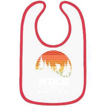 Discover Hiker funny Beer lover Hiking Mountaineering Bibs