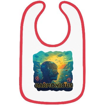 Discover Harmonious Depths Journey into Ocean Vibes Bibs