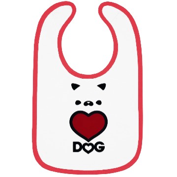Discover Love dog Bibs