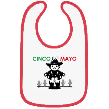 Discover Cinco de Mayo Celebration Bibs