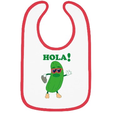 Discover Mr cucumber Bibs