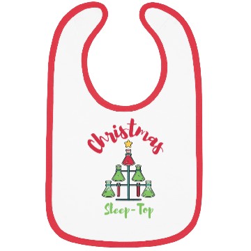 Discover Funny Chemistry Science Teacher Chemist Christmas Bibs