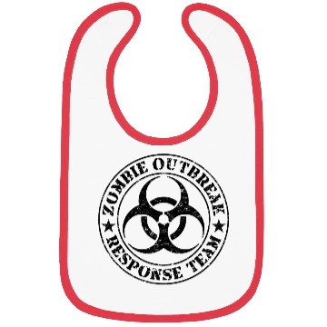 Discover Zombie Outbreak Response Team (Black Version) Bibs