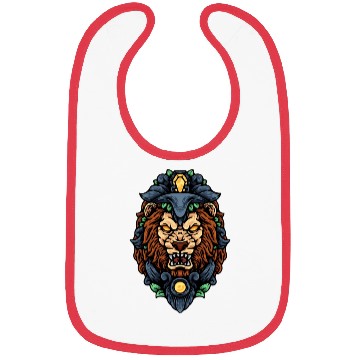 Discover The Head Of Lion King Bibs