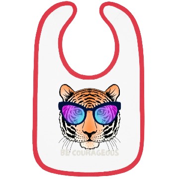 Discover Be Courageous like a Lion Bibs