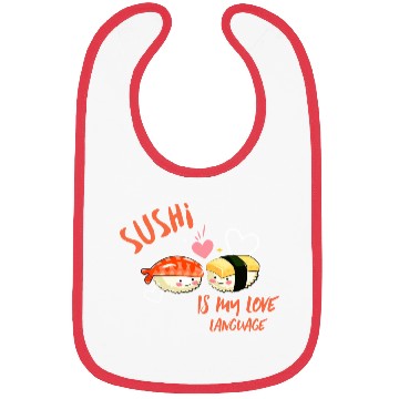 Discover Sushi Lover Bibs