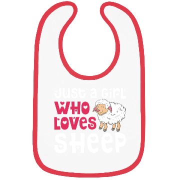 Discover Cool Sheep For Women Girls Lamb Lover Sheep Bibs