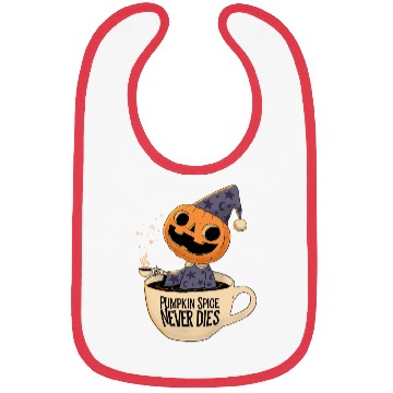 Discover Pumpkin Spice Never Dies Bibs