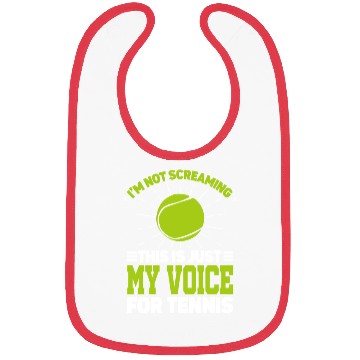 Discover I'm Not Screaming Coaching Racket Sports Coach Bibs
