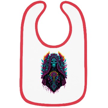 Discover Holy Death of Guadalupe Bibs