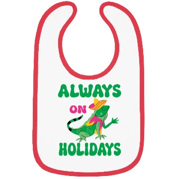 Discover always on holidays Bibs