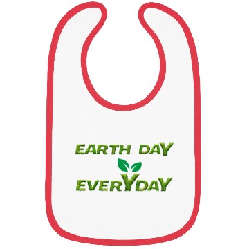 Discover Earth day everyday Bibs