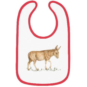 Discover Farm Donkey Animal Lover Zookeeper Mule Farmer Bibs