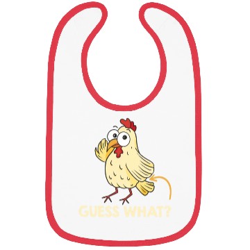 Discover Guess What Chicken Butt Chickens Farmer Bibs