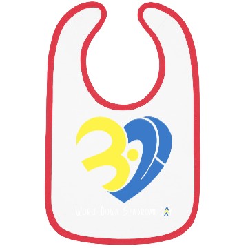Discover Love World Down Syndrome Awareness Day Love 3 Bibs