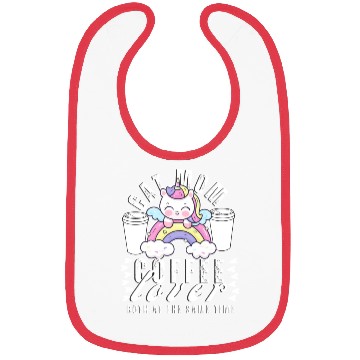 Discover Cat Mom Coffee Lover Unicorn Bibs