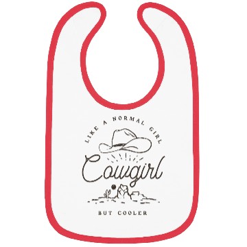 Discover Cowgirl Like A Normal Girl But Cooler Western Bibs