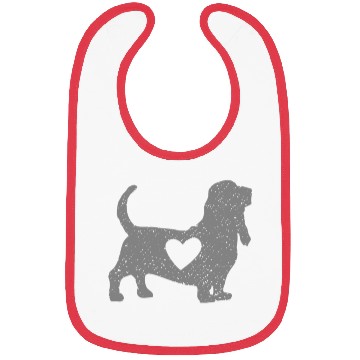 Discover Black Basset hound Bibs