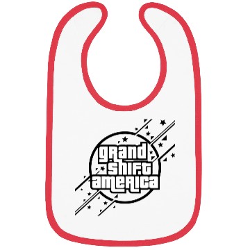 Discover Unique Gta Parody Grand Shift America Bibs