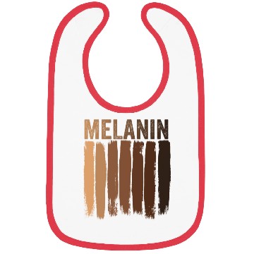 Discover Melanin shades Black Pride Bibs