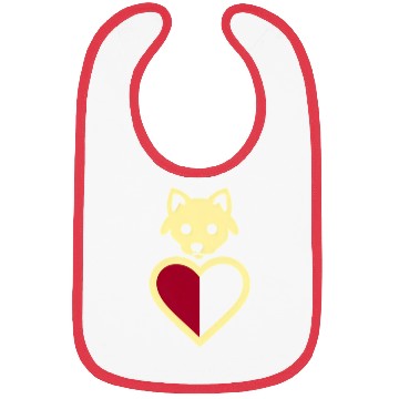 Discover Love dog Bibs
