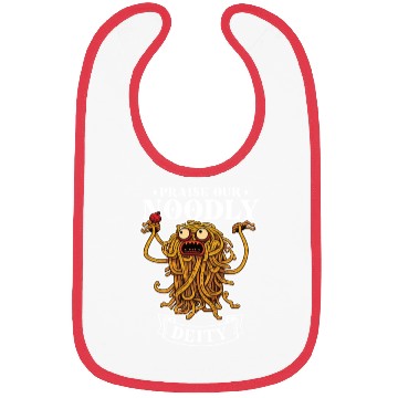 Discover Atheist Atheism Flying Spaghetti Pastafarianism Bibs