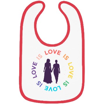 Discover Lesbian Love is love Bibs