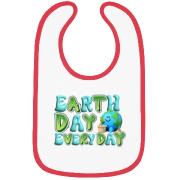 Discover Earth day everyday Bibs