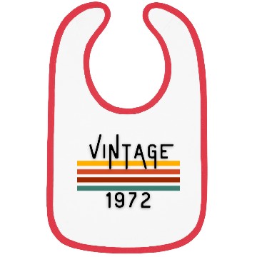 Discover Vintage 1972 Retro Bibs