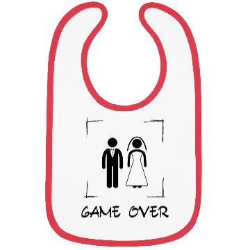Discover GAME OVER Bibs