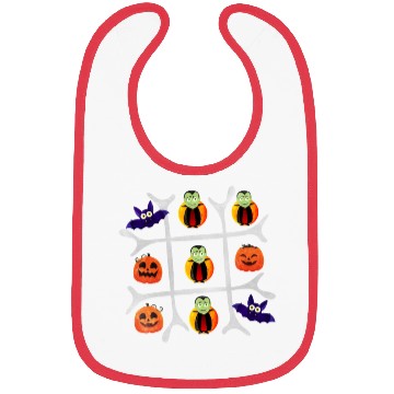Discover Tic Tac Toe Vampire Wins Bibs