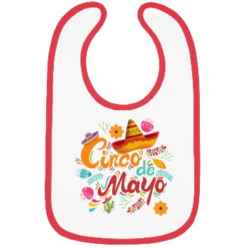 Discover cinco de mayo Bibs