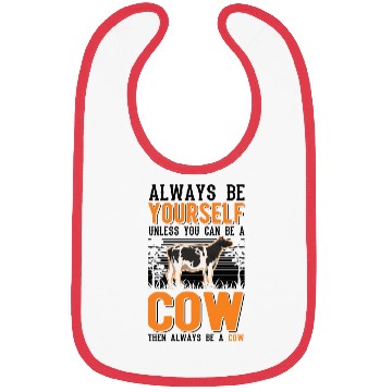 Discover Cow Gift Farmer Cattle Breeder Cows Bibs